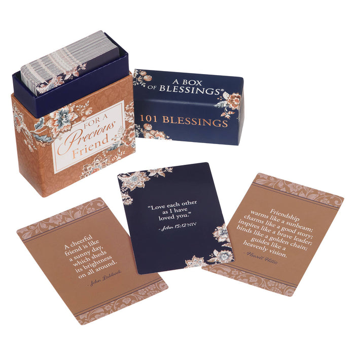 01 Blessings for a Precious Friend Box of Blessings - Premium from Christian Art Gifts - Just $4.99! Shop now at Pat's Monograms