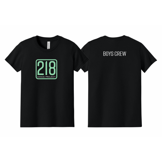 218 Dance - BC3001 BELLA+CANVAS ® Unisex Jersey Short Sleeve Tee with 218 BOYS CREW logo