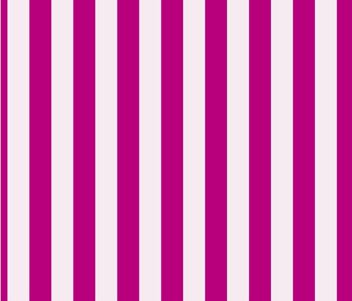 Bold Pink And White Vertical Stripe Casual Shirt