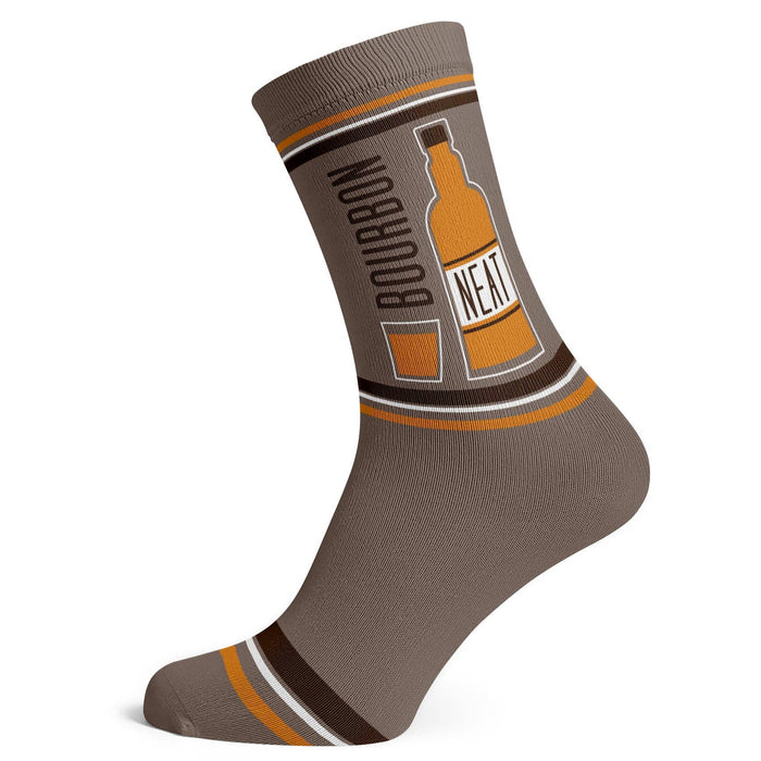 Bourbon Neat Socks - Premium from Socks To Be You - Just $9.95! Shop now at Pat's Monograms