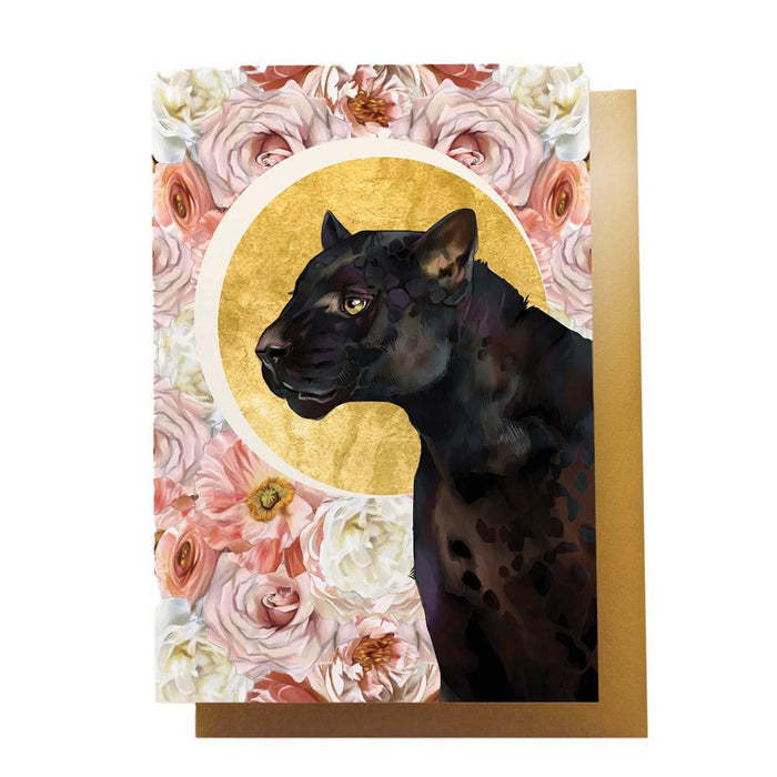 Card - Black Panther by Darcy Goedecke