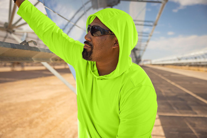 Carhartt Force® Sun Defender™ Long Sleeve Hooded T-Shirt - CT106923 - Premium Workwear from Carhartt - Just $52.95! Shop now at Pat's Monograms