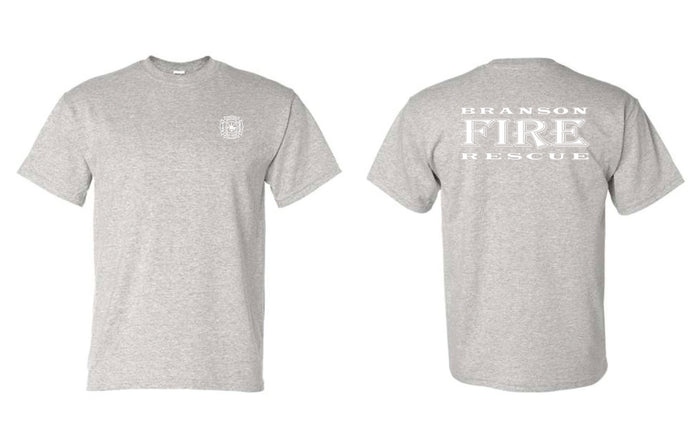 Chief Shirt White left chest and back logo