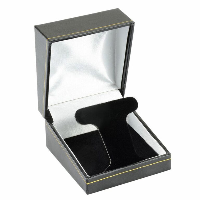 Classic Leatherette-look Deep Earring Tree boxes Box of 24