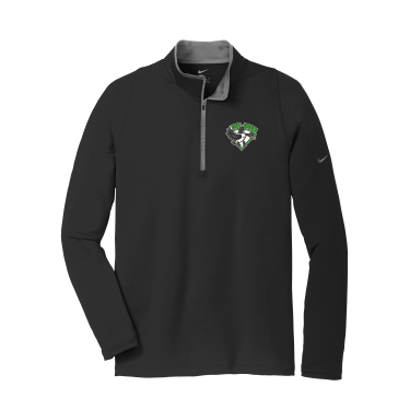 Cobra Chickens AAA - Nike Dri-FIT Stretch 1/2-Zip Cover-Up 779795 with embroidered logo