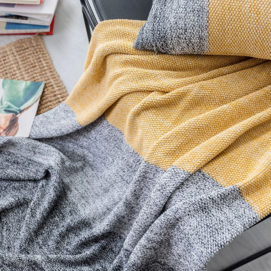 Cozy Throw Blanket - 100% Cotton - Premium from Boho Bold - Just $54.95! Shop now at Pat's Monograms
