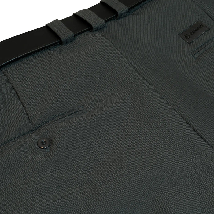 Davis 94X V2 Pleated Straight Fit Charcoal Base Umpire Pant