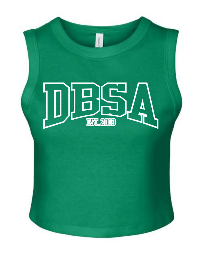 DBSA Outline Crop Tank