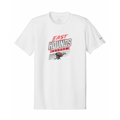 Duluth East Boys Soccer - Adult Nike Swoosh Sleeve rLegend Tee NKDX8730 with full front vintage logo