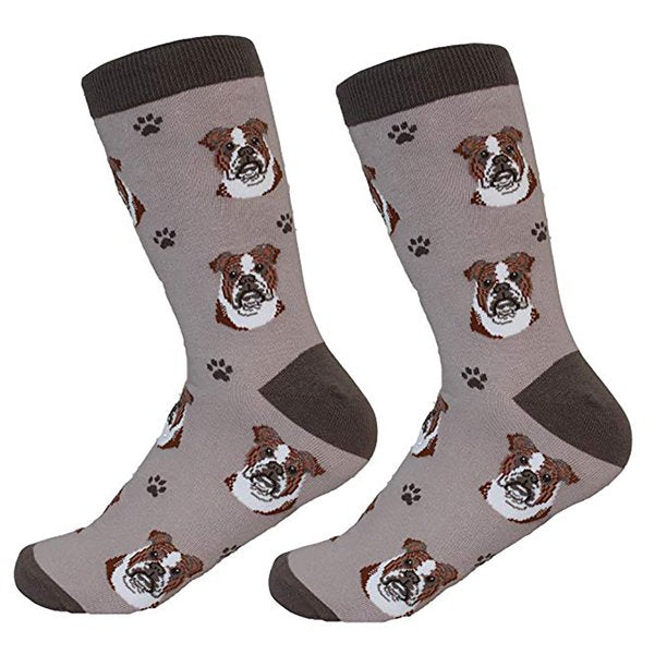 English Bulldog Socks - Premium Socks from Sock Daddy - Just $10.95! Shop now at Pat's Monograms