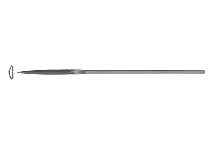 Escapement File, Half-Round, Cut 2, Item No. 31.725