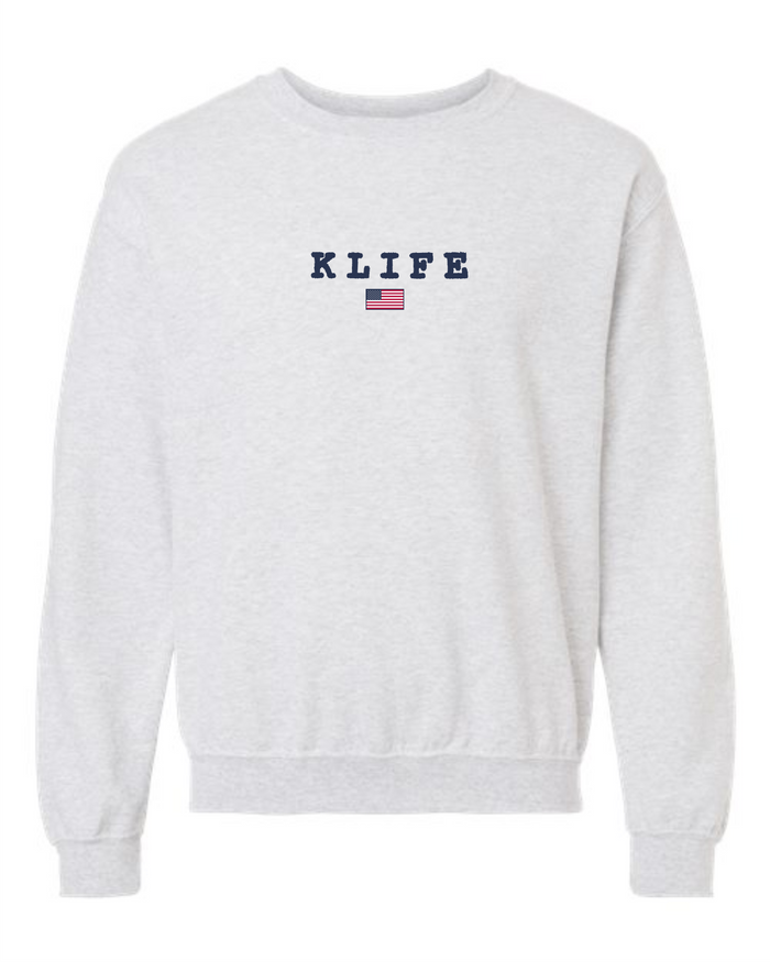 Gildan Crewneck KLIFE Flag