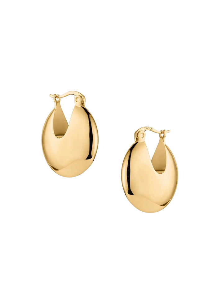 Good Fortune Hoop Earrings-Jewelry-Uniquities