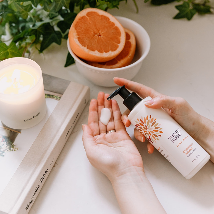 Grapefruit Jasmine Moisturizing Hand Lotion - Premium skin care from Thistle Farms - Just $15! Shop now at Pat's Monograms