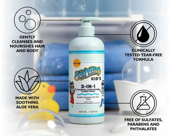 Hair and Body Wash Kids 3-in-1 473ml