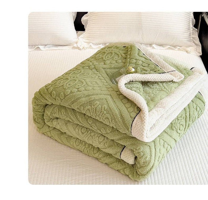 Home Decor Coral Fleece Soft Blanket - Premium from Sweetkama - Just $44! Shop now at Pat's Monograms