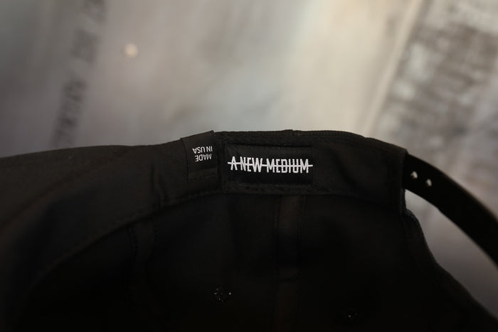 ISP x ANM "Iron Shop" Corduroy Cap- Black