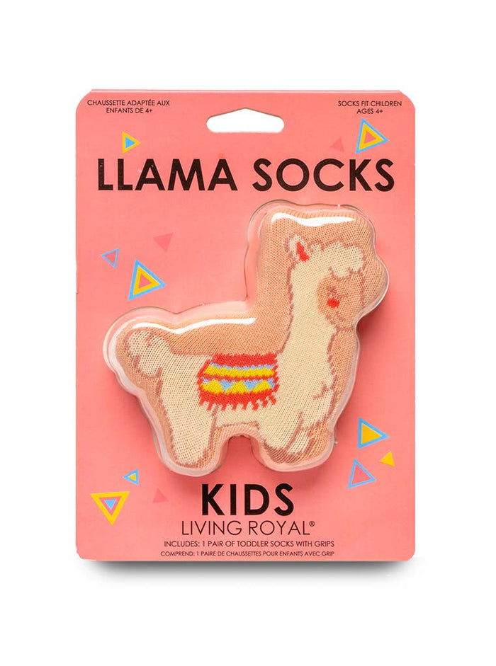 Kids Llama 3D Socks - Premium from Living Royal - Just $9.95! Shop now at Pat's Monograms