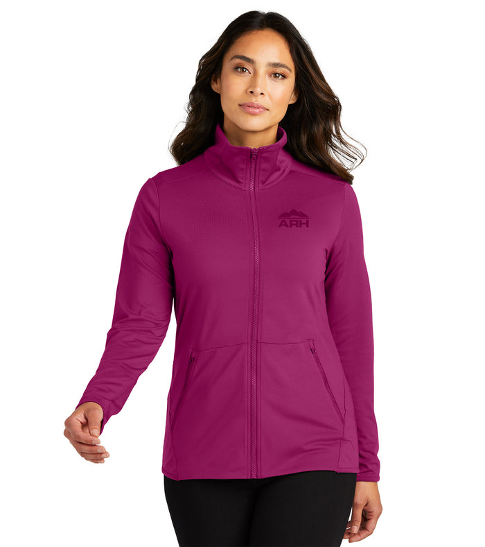 Ladies Stretch Fleece Full-Zip