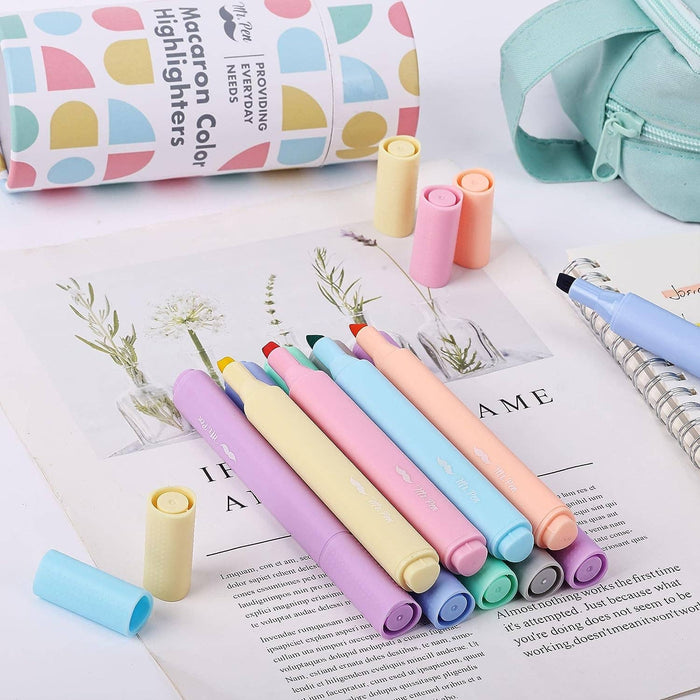 Macaron Color Highlighters - Premium Art supplies from Mr. Pen - Just $6.95! Shop now at Pat's Monograms