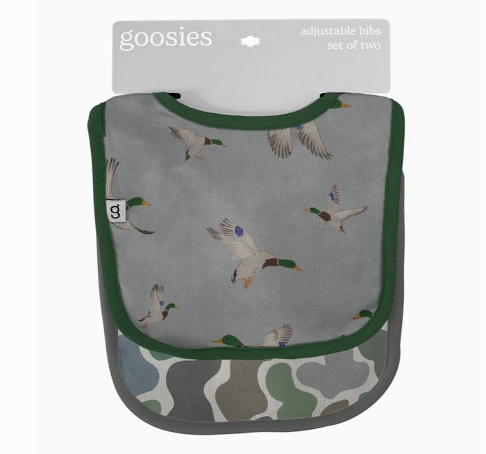 Mallards Bib Set - Premium Baby Accessories from Goosies - Just $24.95! Shop now at Pat's Monograms