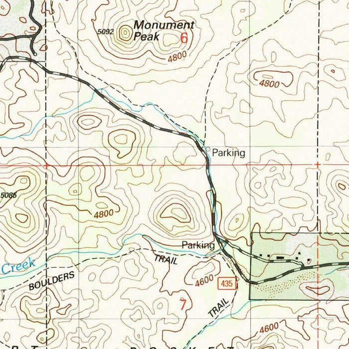 Map of Payson, Arizona by USGS, 2004 – Tonto National Forest & Mogollon Rim