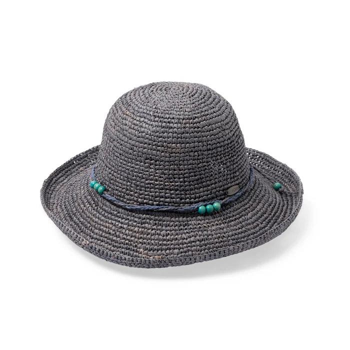 Milan Raffia Breton (Denim) - BD652