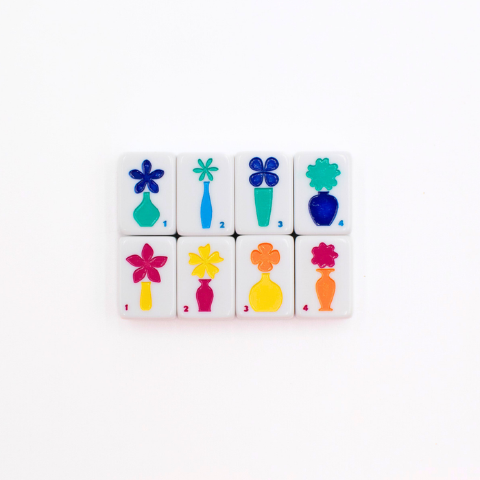 MINI TRAVEL MAHJONG | Mini Anywhere Series | White - Premium Mahjong from My Fair Mahjong - Just $195.95! Shop now at Pat's Monograms