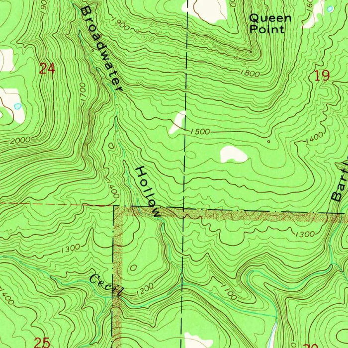 Old Map of Ponca, Arkansas by USGS, 1967 – Buffalo River & Ozark National Forest