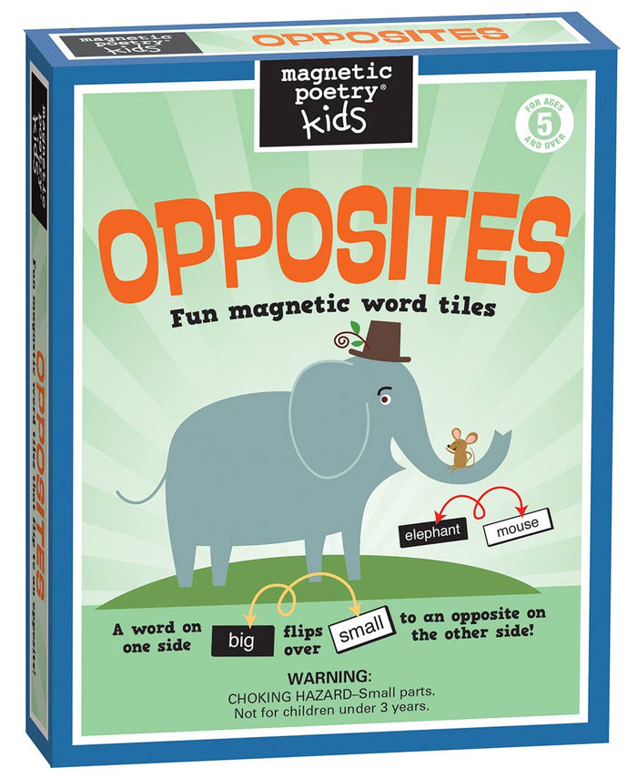 Opposites - Premium from Magnetic Poetry - Just $14.95! Shop now at Pat's Monograms