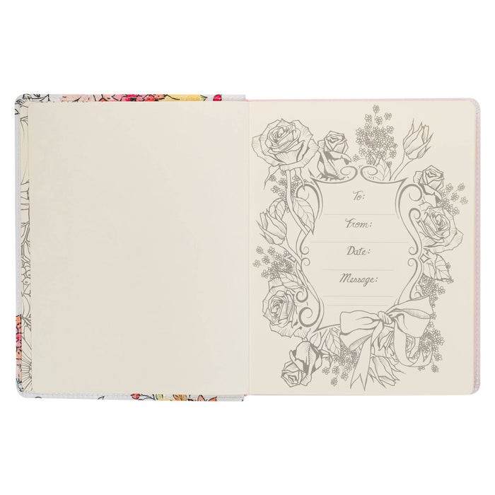 Pearlized White Faux Leather KJV My Creative Bible - Premium Books and Devotionals from Christian Art Gifts - Just $44.99! Shop now at Pat's Monograms