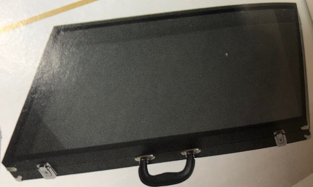 Portable Showcase / Salesman Organizer / Single-Side Case with Glass Top