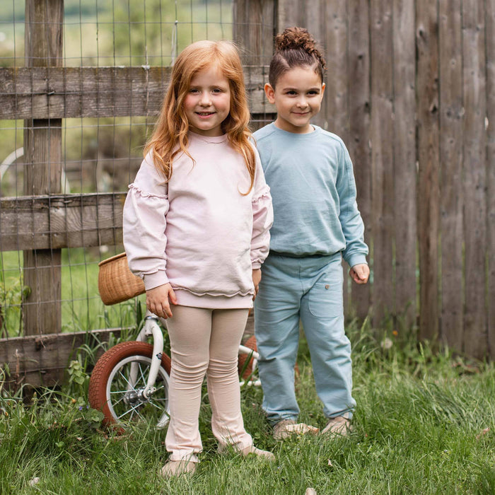 Seamed Toddler Sweatshirt Set - Premium Baby & Toddler Outfits from Burt's Bees Baby - Just $32.95! Shop now at Pat's Monograms