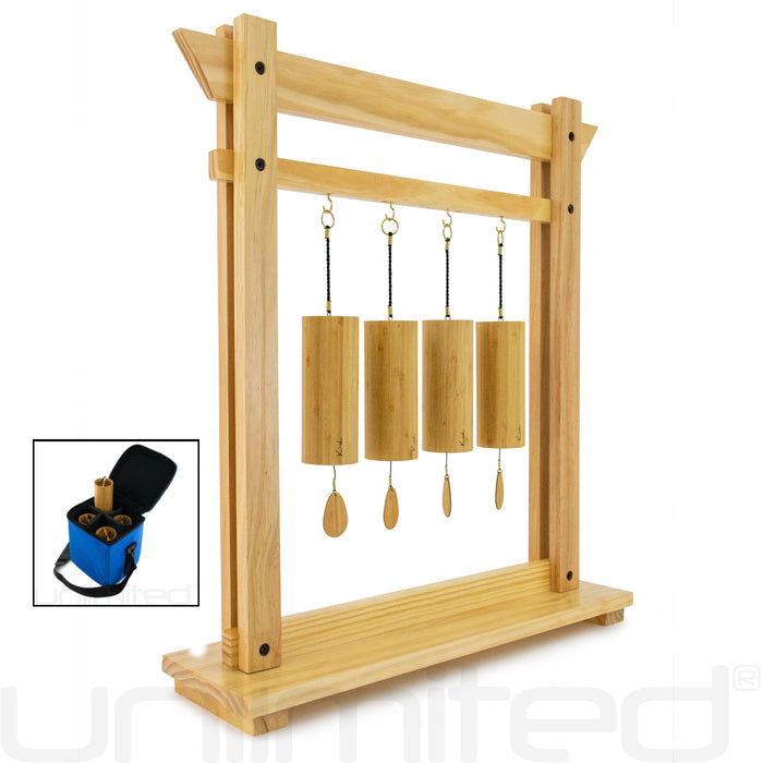 Set of Koshi Chimes on Koshi Joe Stand