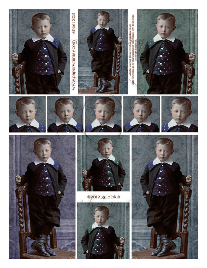 Sheet 303 PRINTED - paperwhimsy