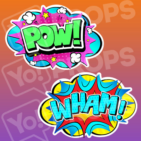 Superhero Action 2.0 Prop - Pow / Wham