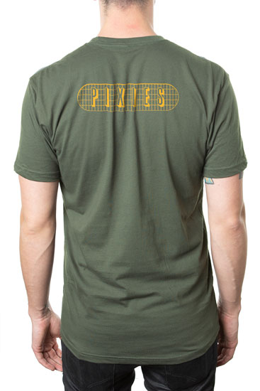 T-Shirt - Pixies - Lightning - Green - Back Model