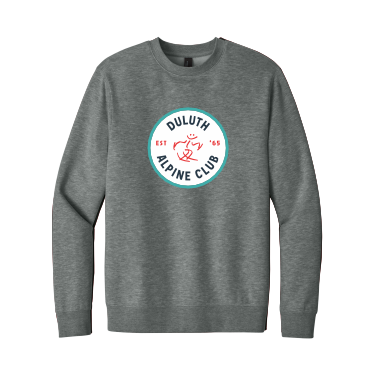 Team Duluth - District® V.I.T.™ Fleece Crew DT6104 with full front Team Duluth logo