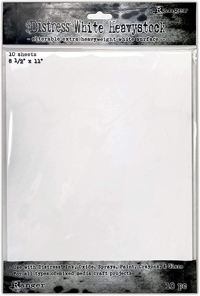 tim holtz white distress heavystock