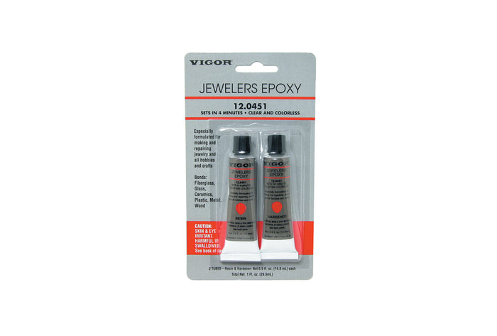 Vigor Jeweler's Epoxy, Item No. 12.0451 - Pack of 6