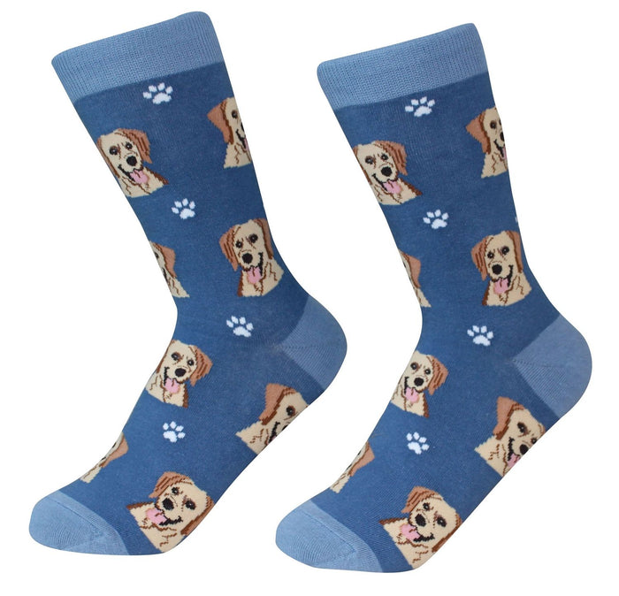 Yellow Labrador Dog Socks - Premium Socks from Sock Daddy - Just $10.95! Shop now at Pat's Monograms