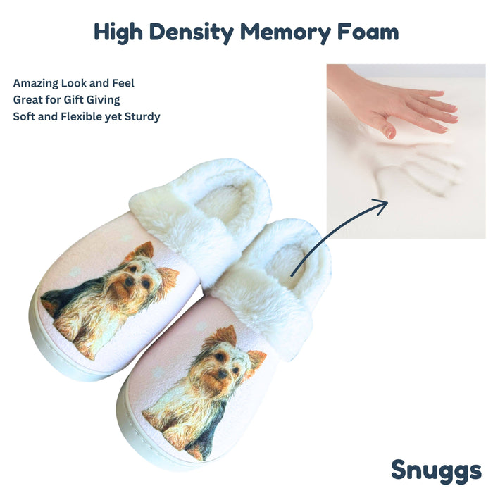 Yorkie Snuggs Slipper - Comfy - Pet lover - Premium from E&S Pets - Just $24.95! Shop now at Pat's Monograms