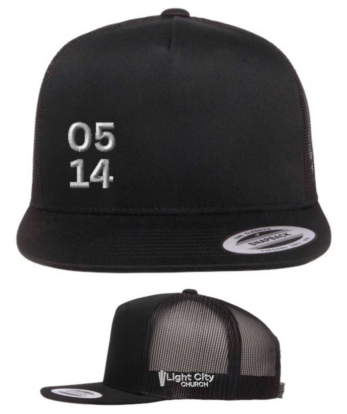 0514 Flat Bill Trucker Cap