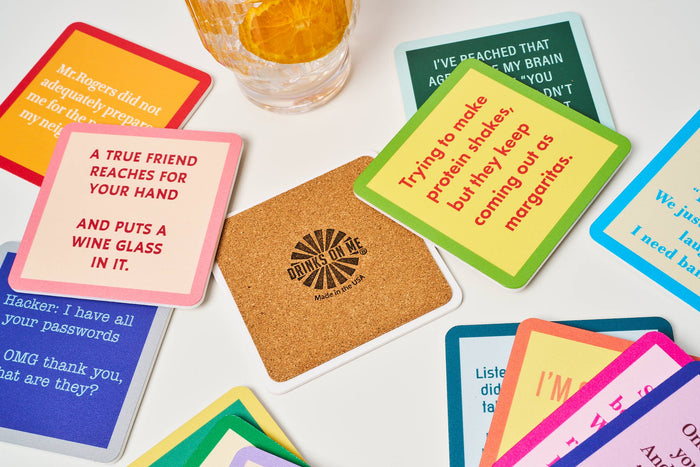 0.9 | Funny Party Gift | Home Bar Decor - Premium coaster from Drinks on Me - Just $5.50! Shop now at Pat's Monograms
