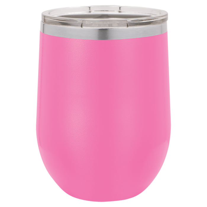 12oz. Stemless Wine Tumbler - Premium Laser Engraved from Polar Camel - Just $12.95! Shop now at Pat's Monograms