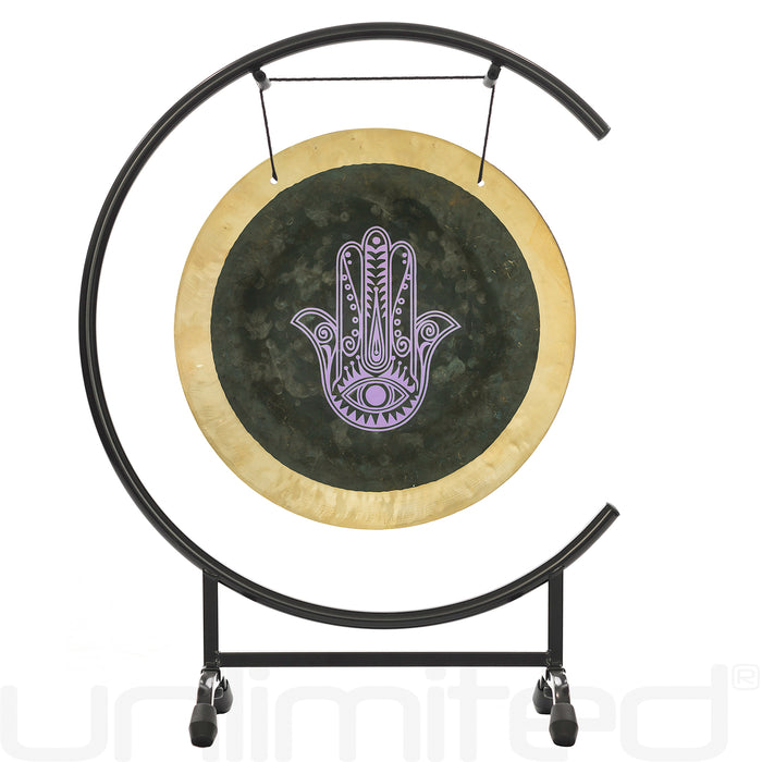 16" Hamsa Deep Breath Gong on Stands