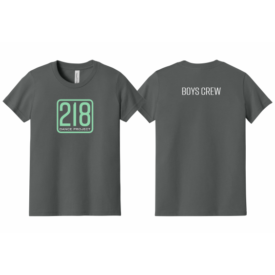 218 Dance - Youth BC3001Y  BELLA+CANVAS ® Youth Jersey Short Sleeve Tee with 218 BOYS CREW