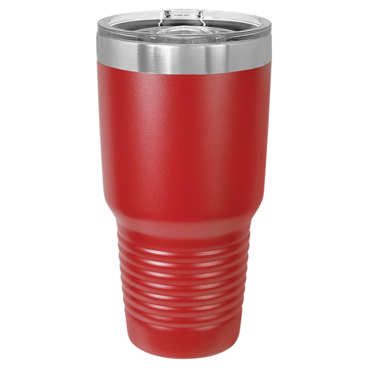 30oz Stainless Steel Tumbler - Premium Laser Engraved from Polar Camel - Just $18.50! Shop now at Pat's Monograms