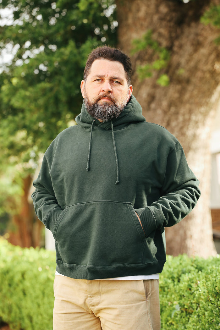 32oz Ultraweight Pullover Hoodie- Kombu Green