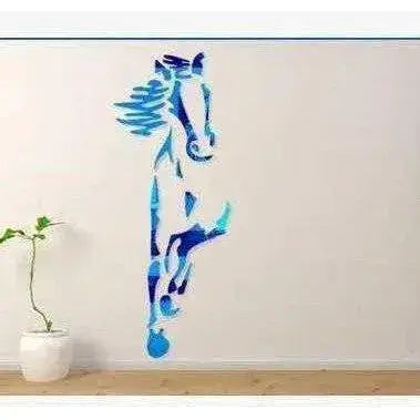 Horse Wall Sticker Animal Wall Decal Horse Decal For Nursery Kids Room 3D Vinyl Wall Mural